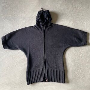 🎀Black Zip-Up Sweater